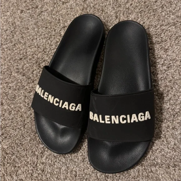 Balenciaga | Shoes | Balenciaga Mens Size 7 Slides | Poshmark display picture 3